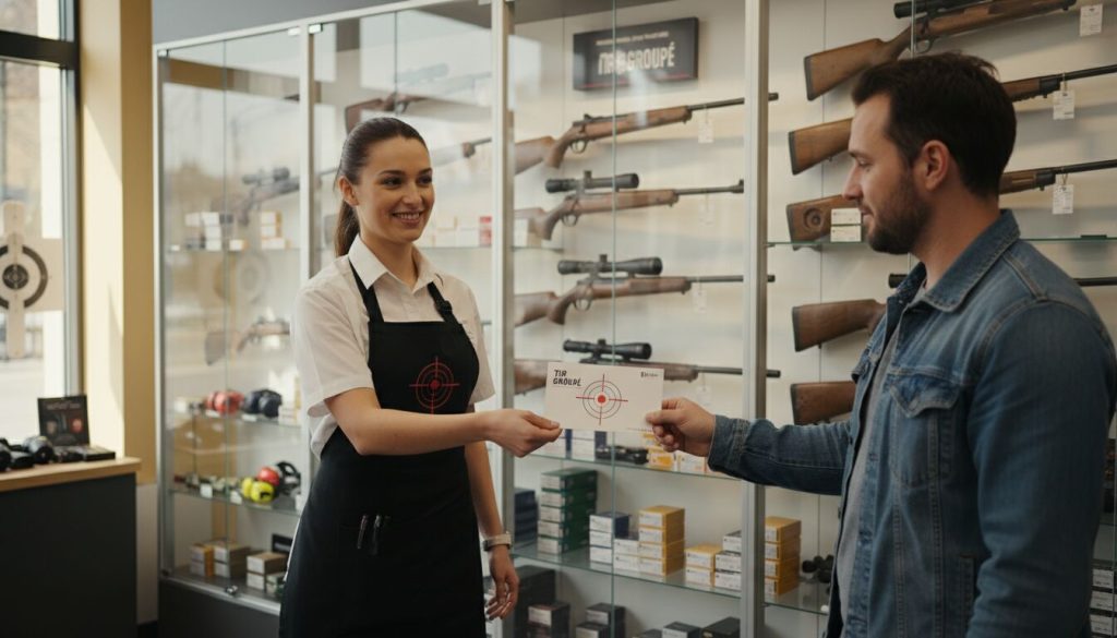 Découvrez comment et où utiliser un chèque cadeau pour un Tir Groupé, afin de profiter pleinement de cette offre avantageuse et choisir parmi une variété de produits et services.