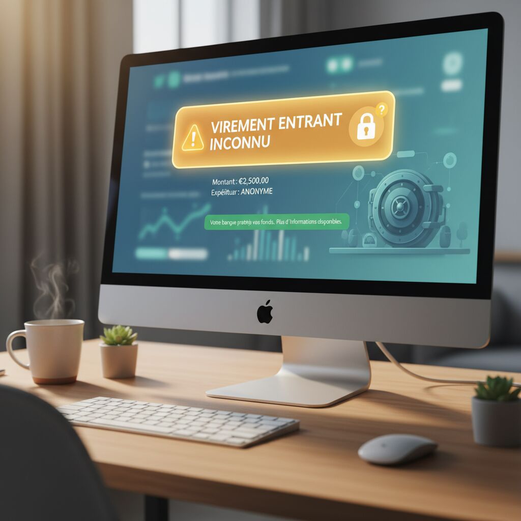 Découvrez comment identifier si un virement inconnu sur votre compte est une arnaque ou une erreur bancaire, avec des conseils pour agir en toute sécurité.